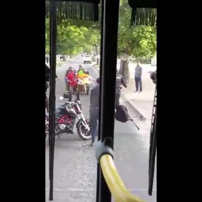 Old Man With a Machete Gets Shot by Police in Uruguay