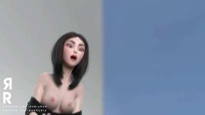 Samsung Sam riding (ruriaraw)