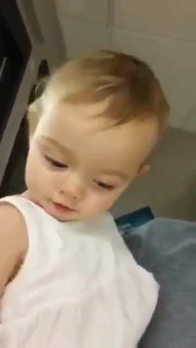 Baby Discovers Echoes for the First Time!