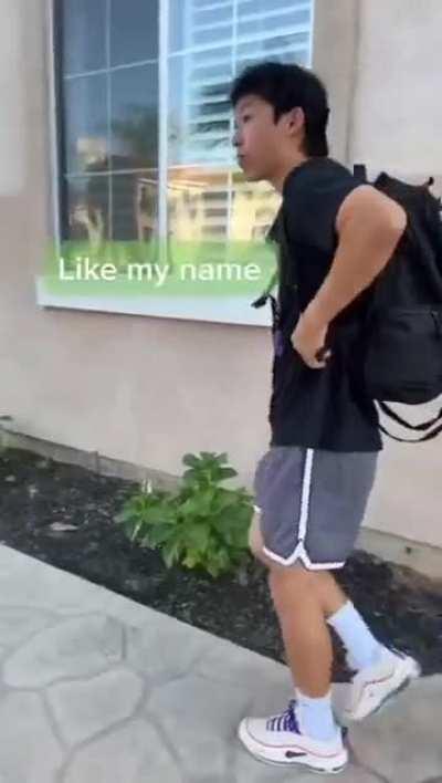 A dude with priorities