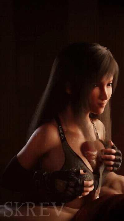 Tifa titjob cumshot (SKRev) [Final Fantasy 7]