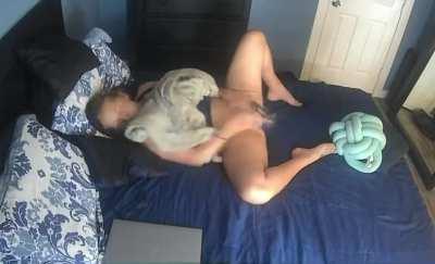 When princess puts the doorbell camera in the bedroom for me while I’m at work.