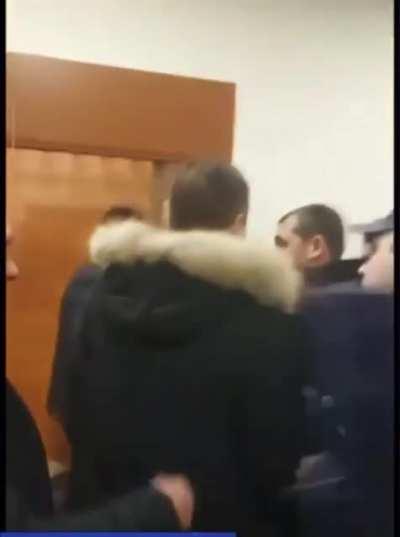 Ukrainian court sentenced two Azerbaijani citizens to 8 years for kidnapping and beating a Spanish citizen of Armenian origin. Their reaction to the sentence.