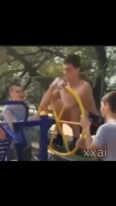 Trying to spin on the wheel