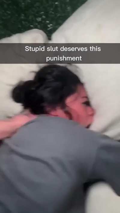 Should have thought before taking that debt . Your girl will remain here