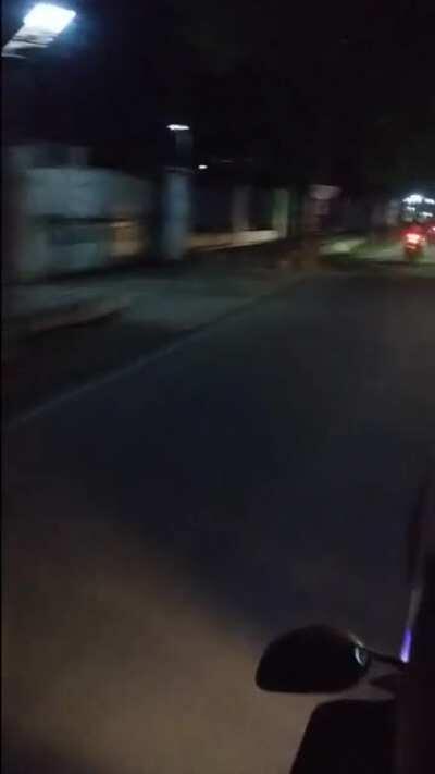 So, I was going home when I saw this