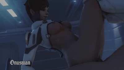 Sombra Riding Hard (Onusman) [w/ sound]