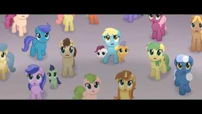 In legends Palpatine really hates bronies....(probably)