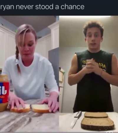 You can't beat her bro