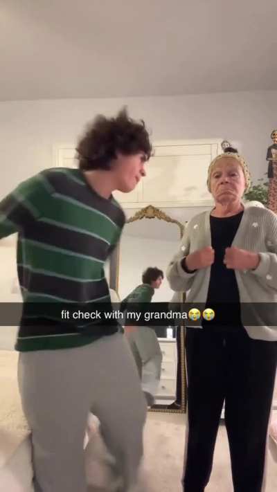 Poor grandma