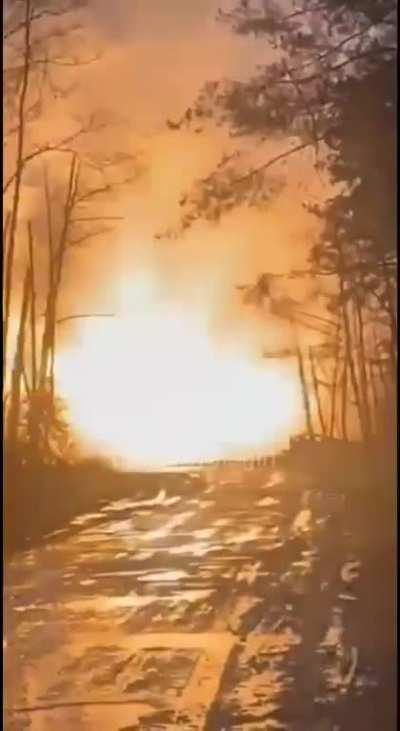 MARS II / M270 firing a full volley.