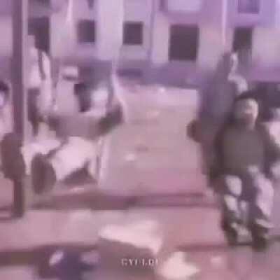 I changed the music a little bit. I'm happy for our guys that after everything that happened they still remained human.