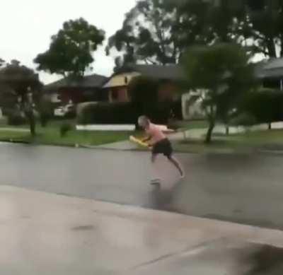 HMB while i jump over this metal railing