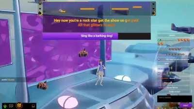 All Star (with barking noises)