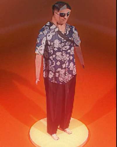 Turning myself into a figurine in PS1 Style graphics