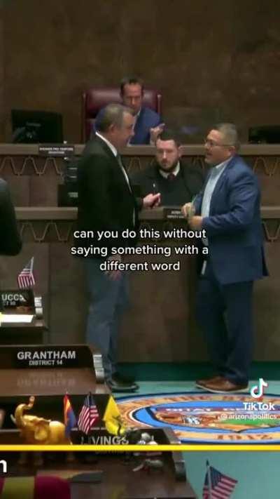 Arizona house rebulican imposed a new unwritten rule.