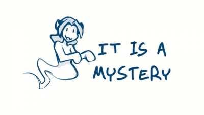It is a mystery