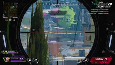 Buddy told me to not waste a shot at that distance.