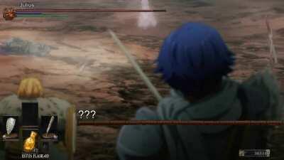 When the final boss appeared but you still at the 1st stage