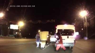 A normal morning in Russia.