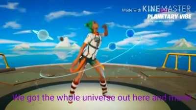 I think that the next season is gonna be Space themed cuz of this emote. (JUST.LISTEN)