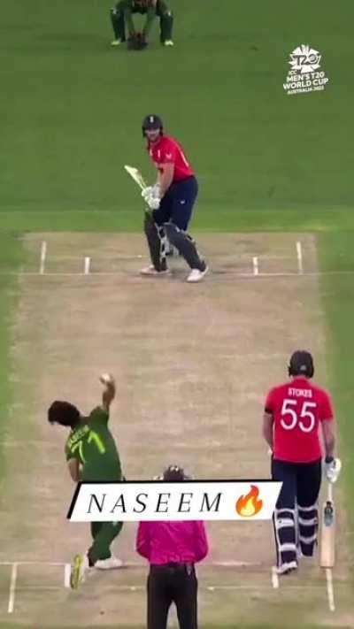 Some unplayable deliveries by Naseem shah vs eng (world cup t20 final)