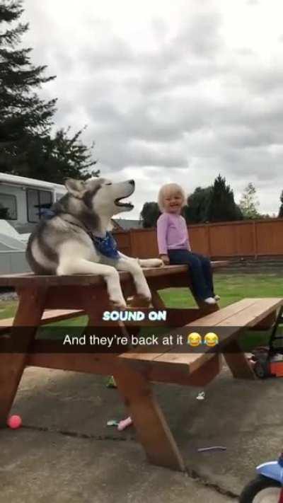 They're practicing for a singing competition. Woe to the neighbor