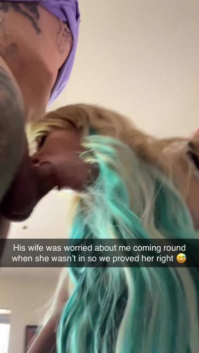 His wife couldn't handle a dick this big