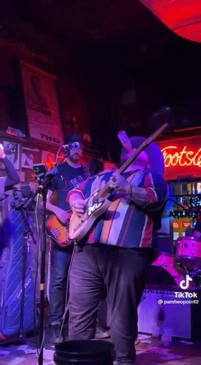 Shredding and chugging