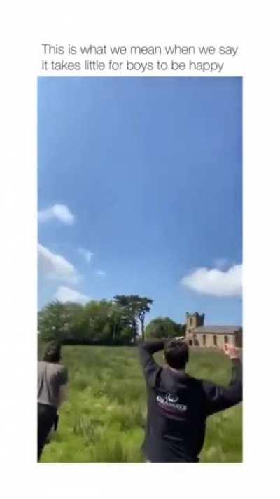 Off to the stratosphere