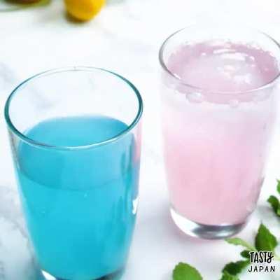 Potato starch slime soda