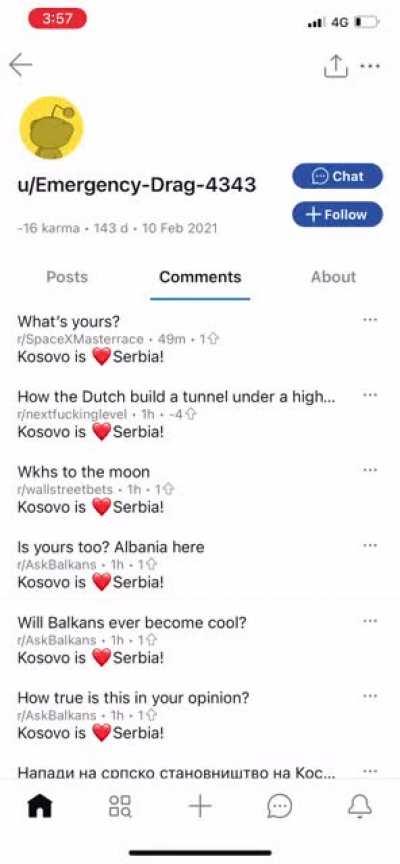 Least idiotic person in serbia