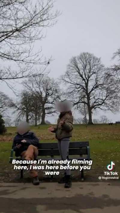 Benches for me, but not for thee.