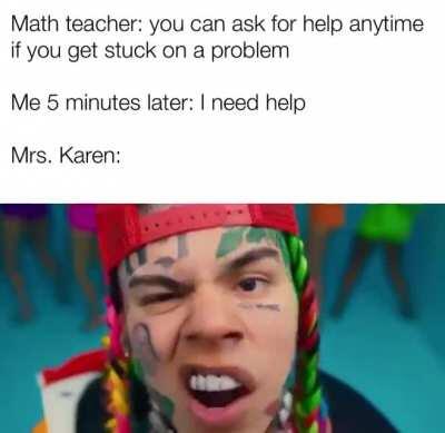 Dont ask me how a karen went from miss to mrs