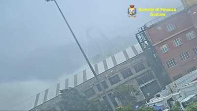 Ponte Morandi - 210-metre (690 ft) section of the viaduct collapsed during a rainstorm on 14 August 2018, 43 people died