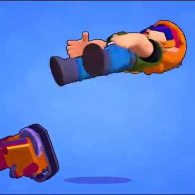 I love Buster losing animation