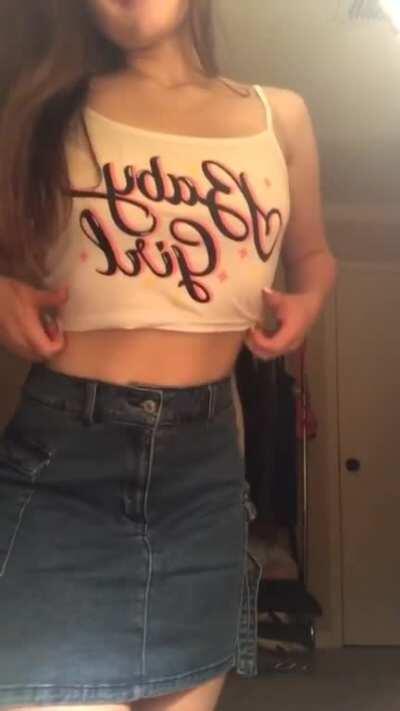 lil boob reveal just cause 😇✨ [f 19] [OC]