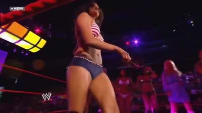 The 2008 RAW Summertime bikini contest. This was the final bikini contest in WWE history