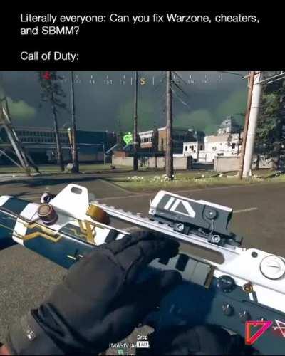 Never gonna let us down...