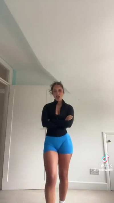 Blue shorts