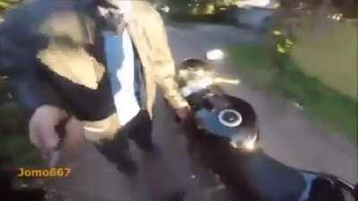 You picked the wrong bike fool