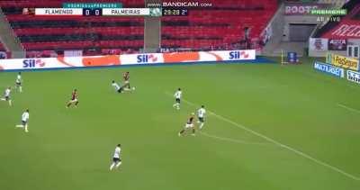 Flamengo [1] - 0 Palmeiras - Pedro - 29' 2T