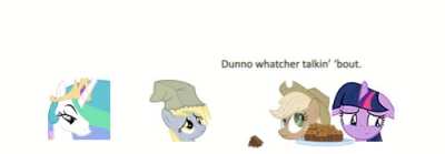 A 'totally real' deleted scene from Rainbow Falls!