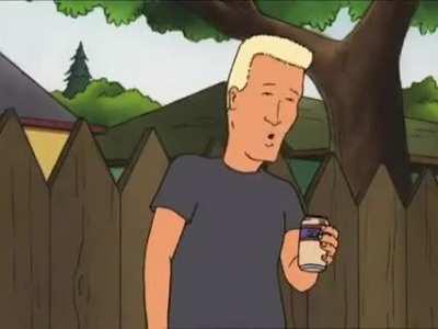 PVC was voice acting the french version of King Of The Hill