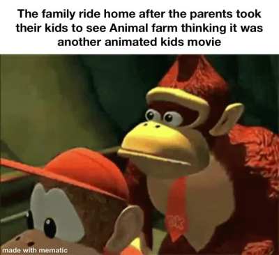 “Four legs good, two legs better”