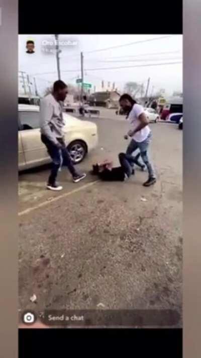 Pervert with an iron will eventually gets knocked out