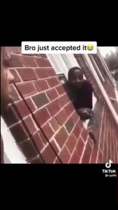 Made bro think bout his life choices 😭