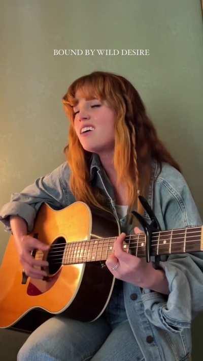 Sydney enjoying old country music as of late (April 2024)