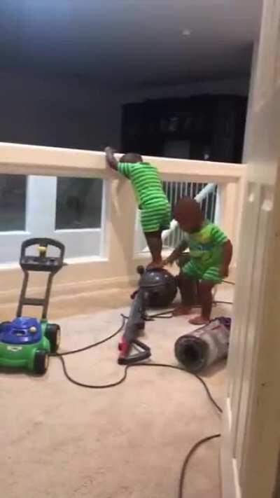 Vacuum had 'em both shook