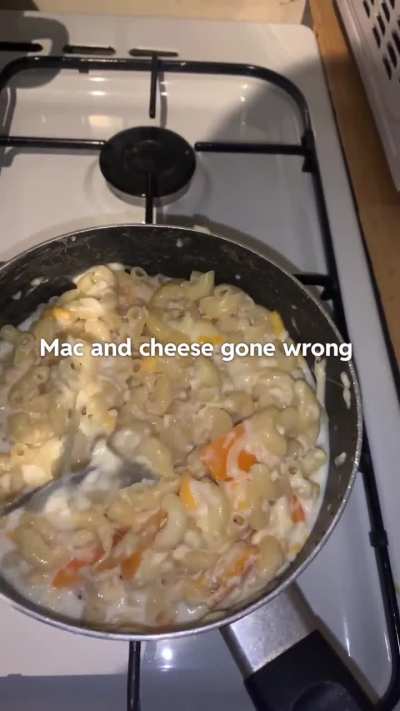 I think my mac and cheese needs a bit of guidance